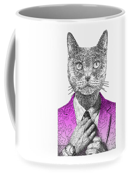 MAGENTA Cool Cat - Mug