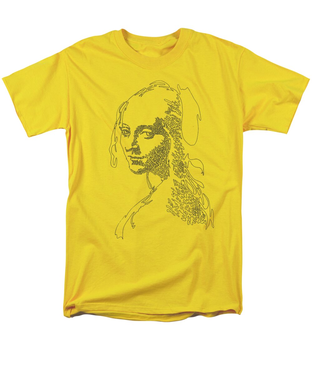 Head of a Girl - Men's T-Shirt (Regular Fit)