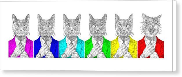 One Cool Cat - Canvas Print