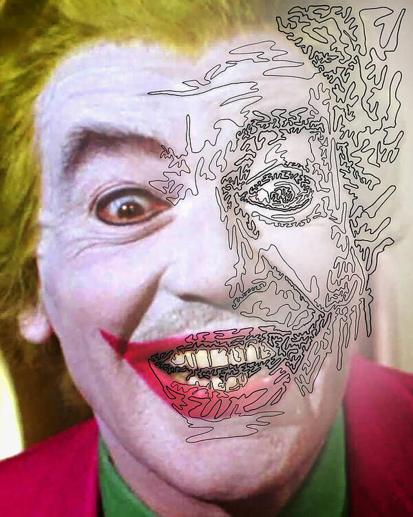 Super Villian 1 - Art Print