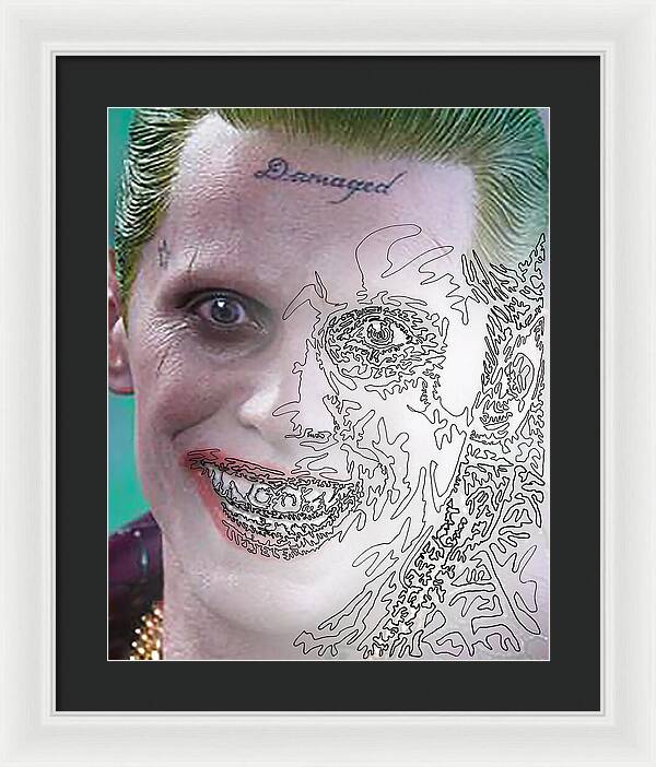 Super Villian 3 - Framed Print