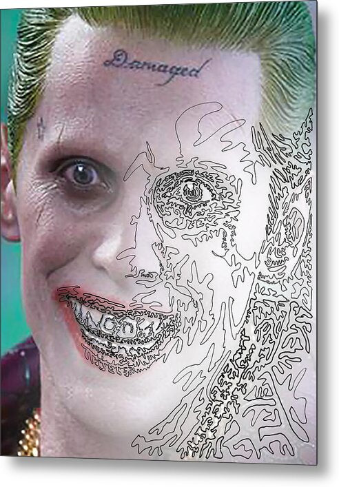 Super Villian 3 - Metal Print