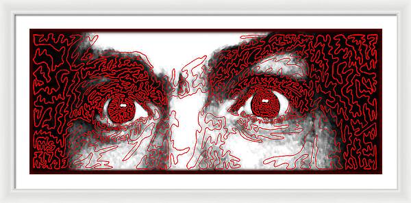 Terrified Nation - Framed Print