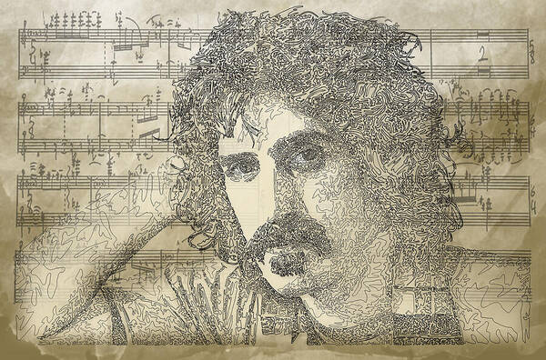 Frank Zappa - Art Print