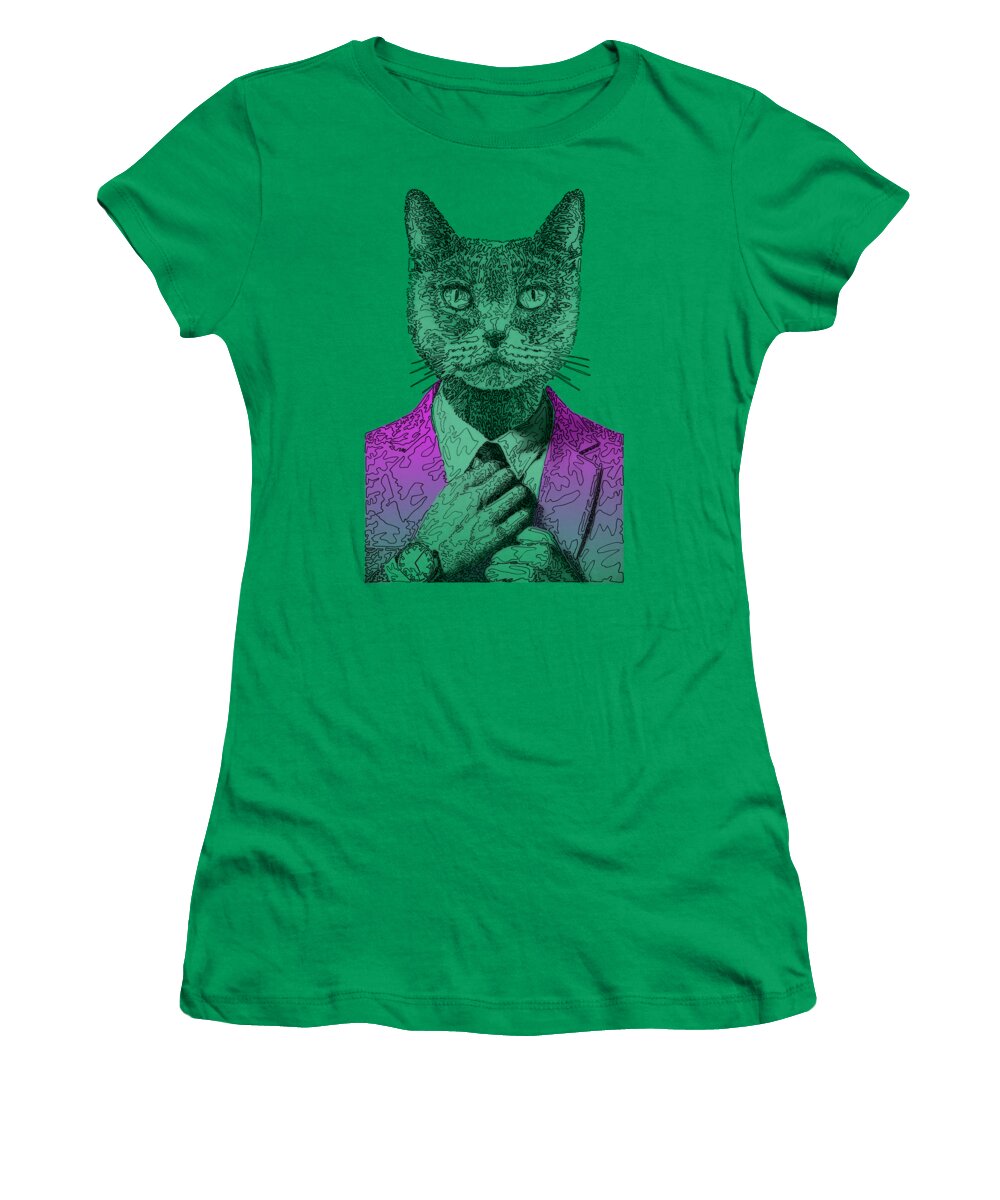 MAGENTA Cool Cat - Women's T-Shirt
