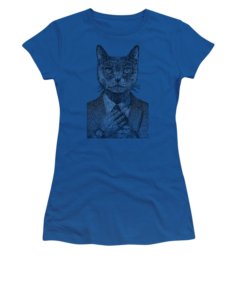 GREY Cool Cat - Women's T-Shirt