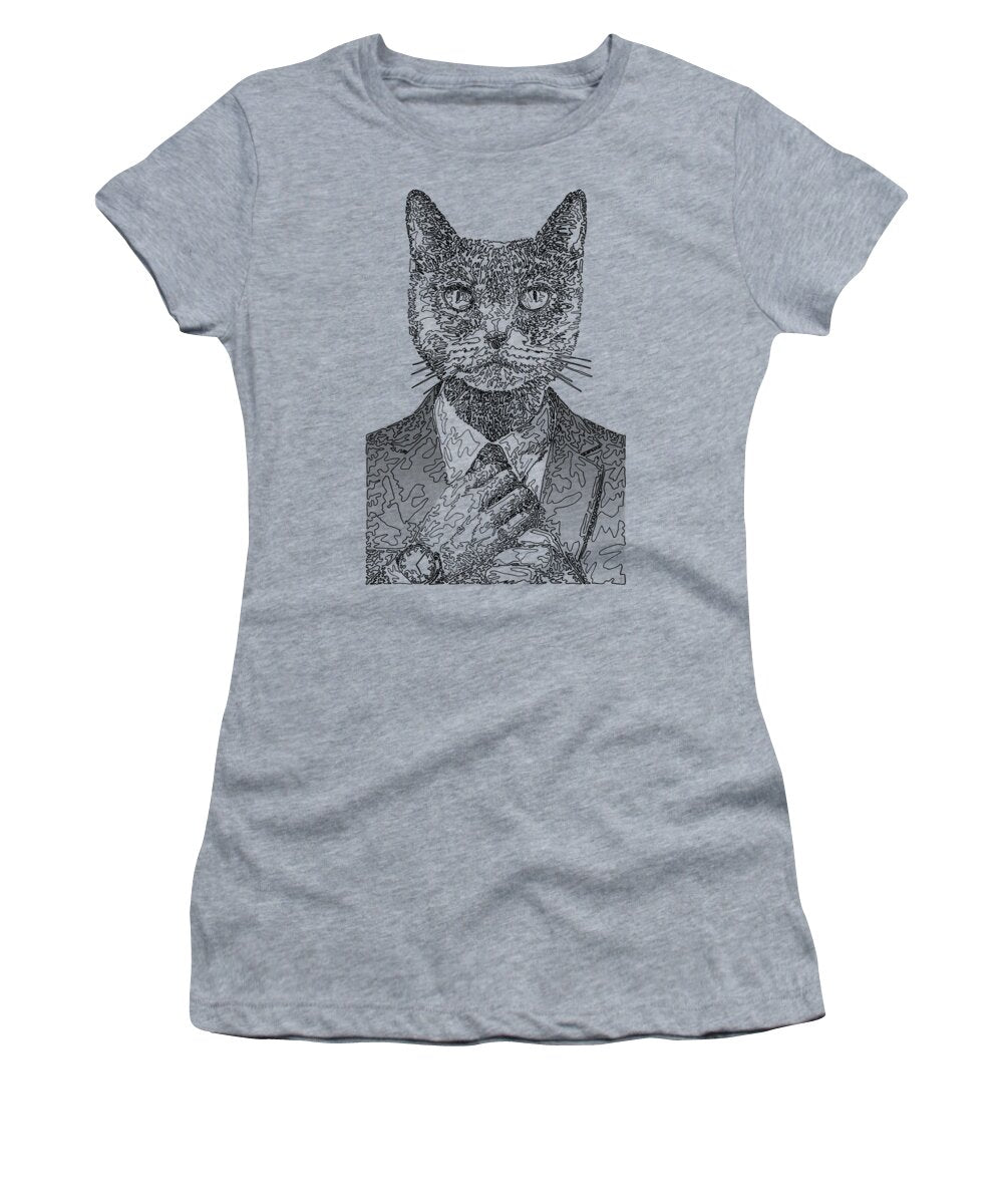 GREY Cool Cat - Women's T-Shirt
