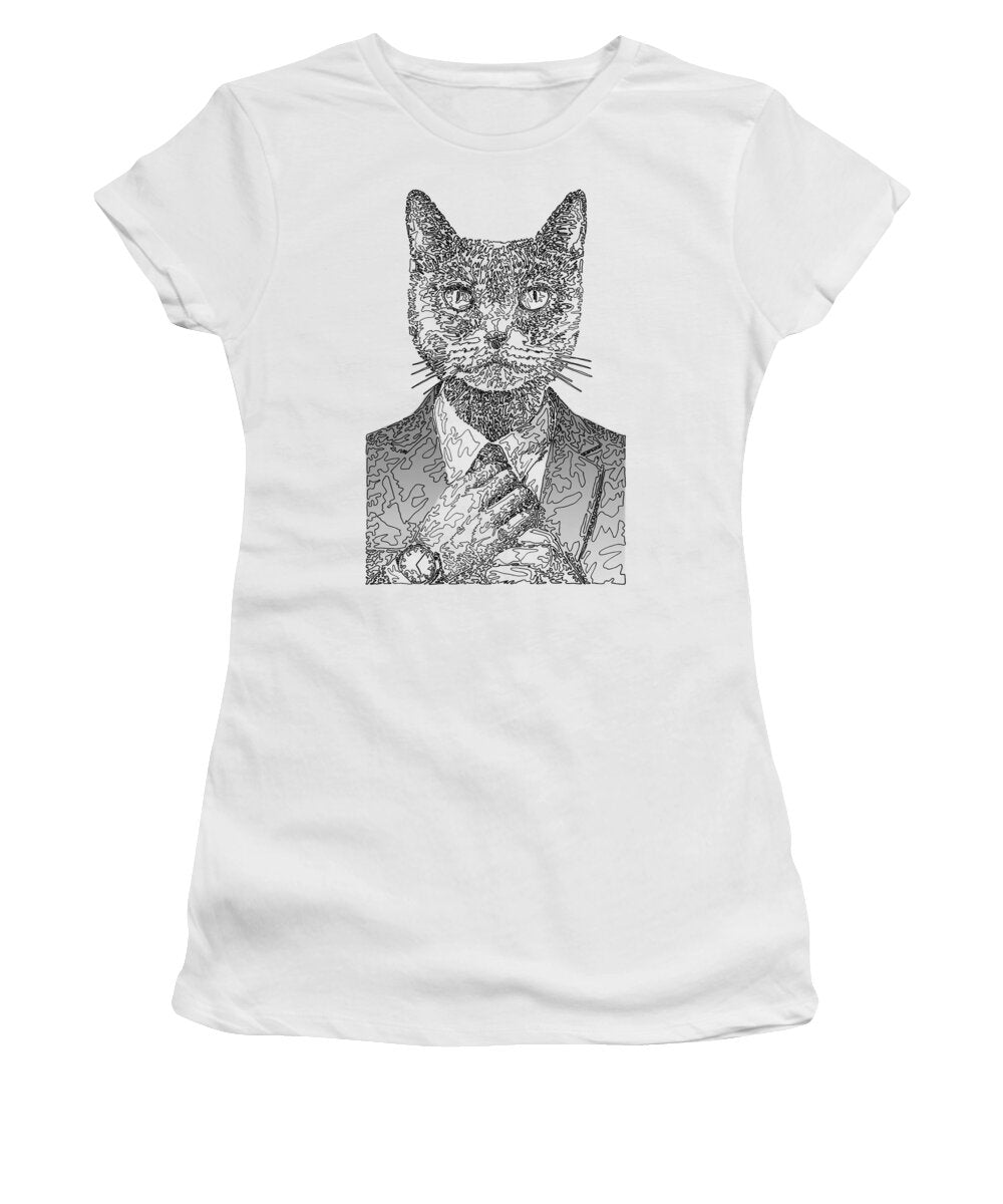 GREY Cool Cat - Women's T-Shirt