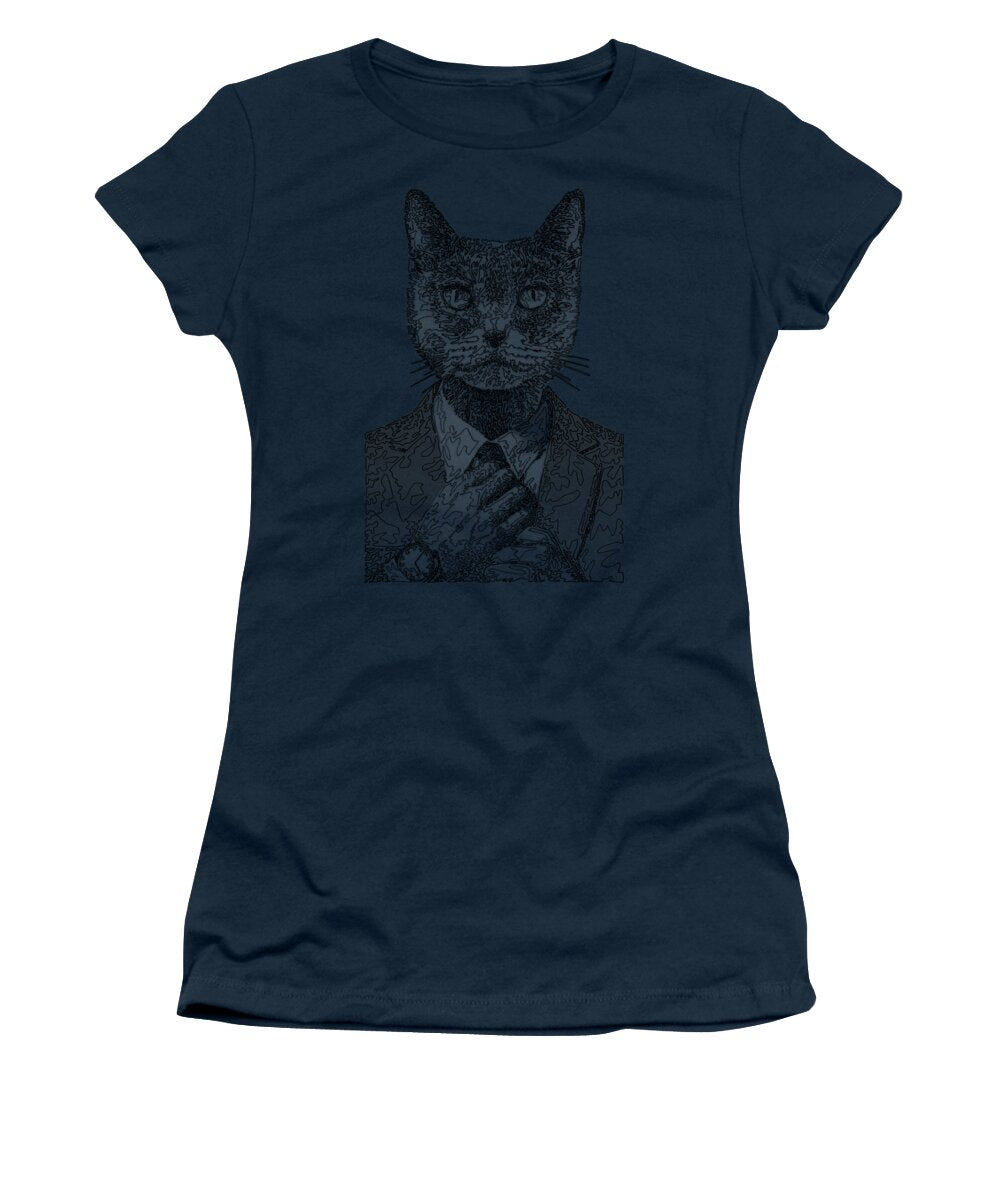 GREY Cool Cat - Women's T-Shirt