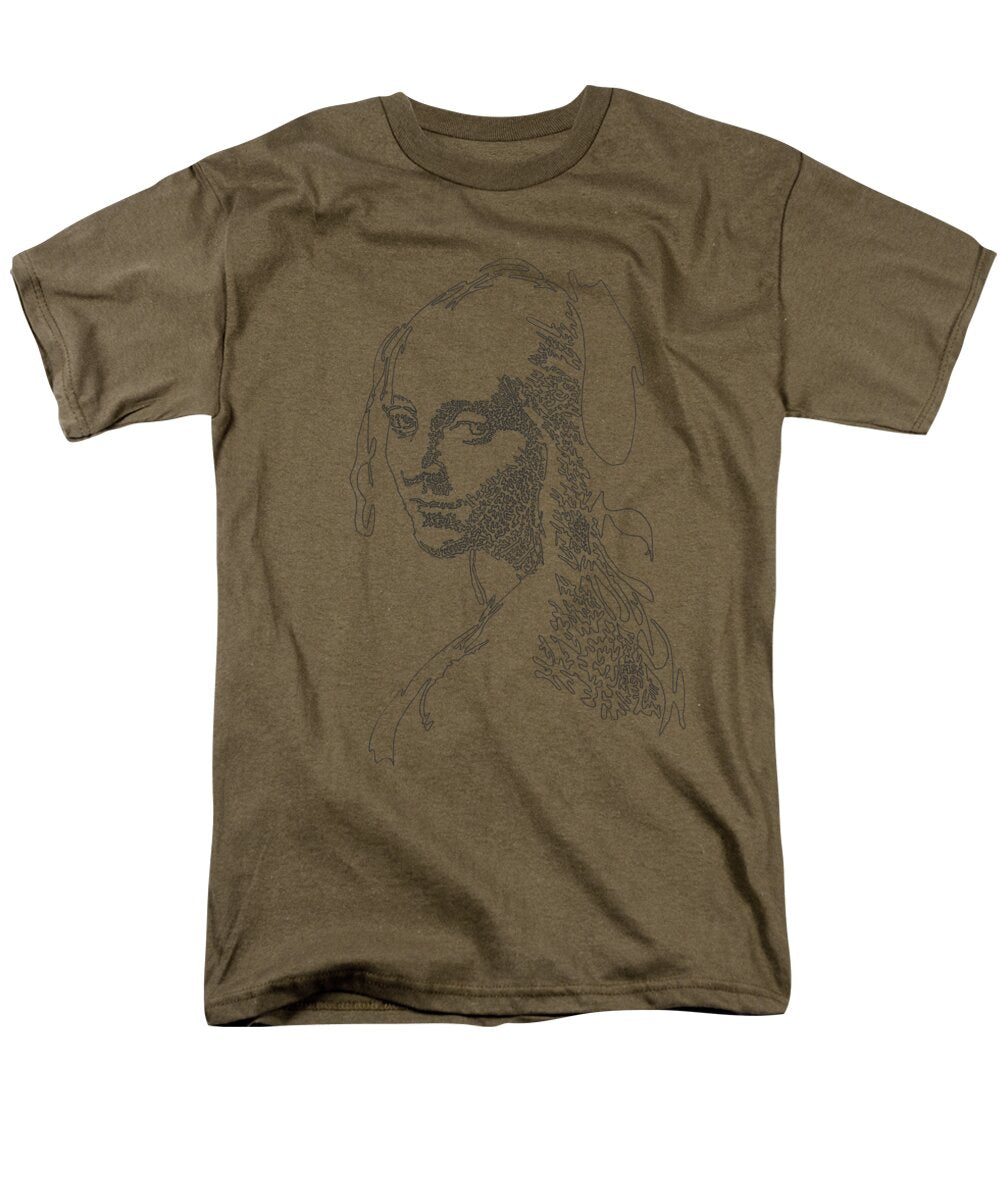 Head of a Girl - Men's T-Shirt  (Regular Fit)
