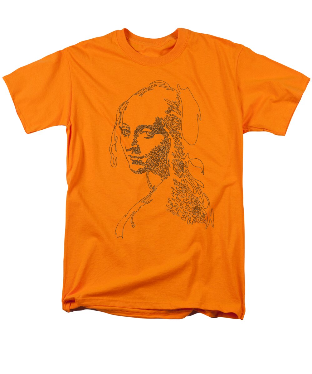 Head of a Girl - Men's T-Shirt  (Regular Fit)