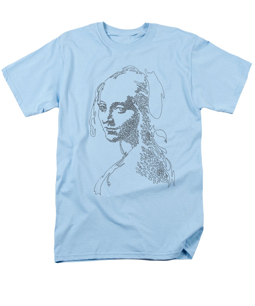 Head of a Girl - Men's T-Shirt  (Regular Fit)
