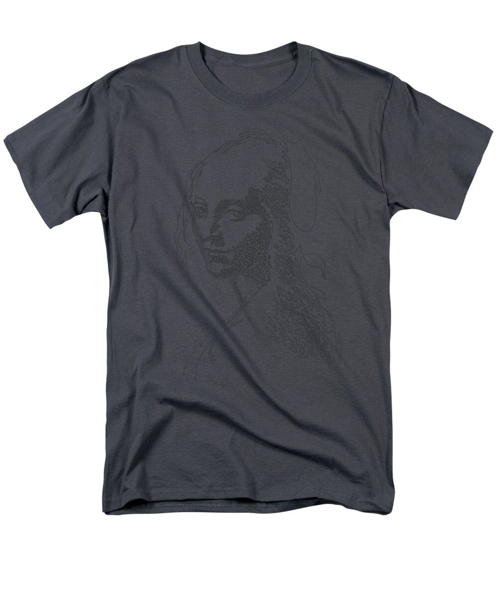 Head of a Girl - Men's T-Shirt  (Regular Fit)