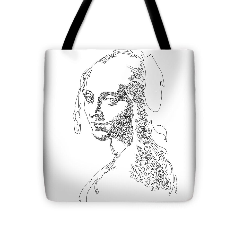 Head of a Girl - Tote Bag