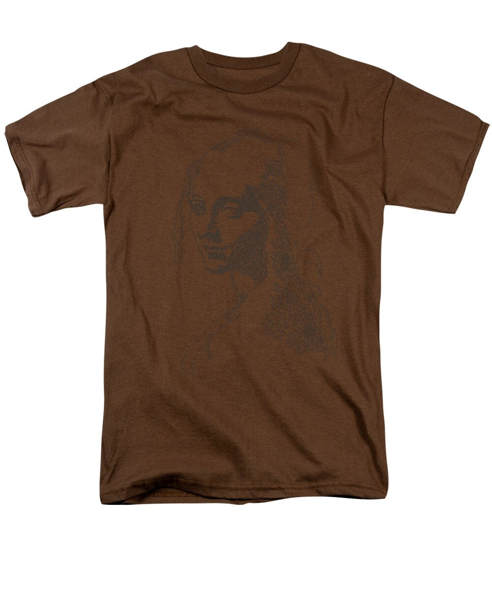 Head of a Girl - Men's T-Shirt  (Regular Fit)