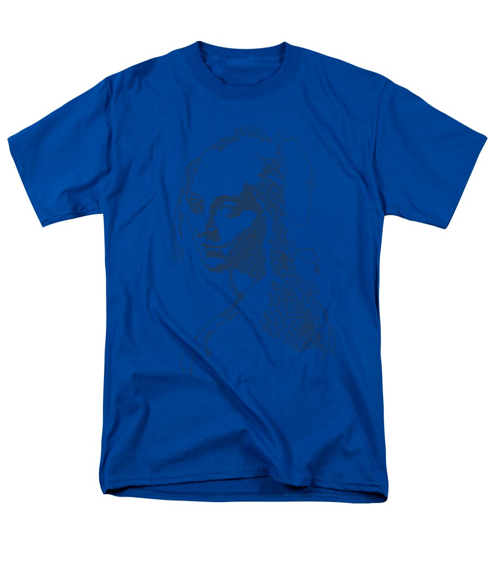 Head of a Girl - Men's T-Shirt  (Regular Fit)