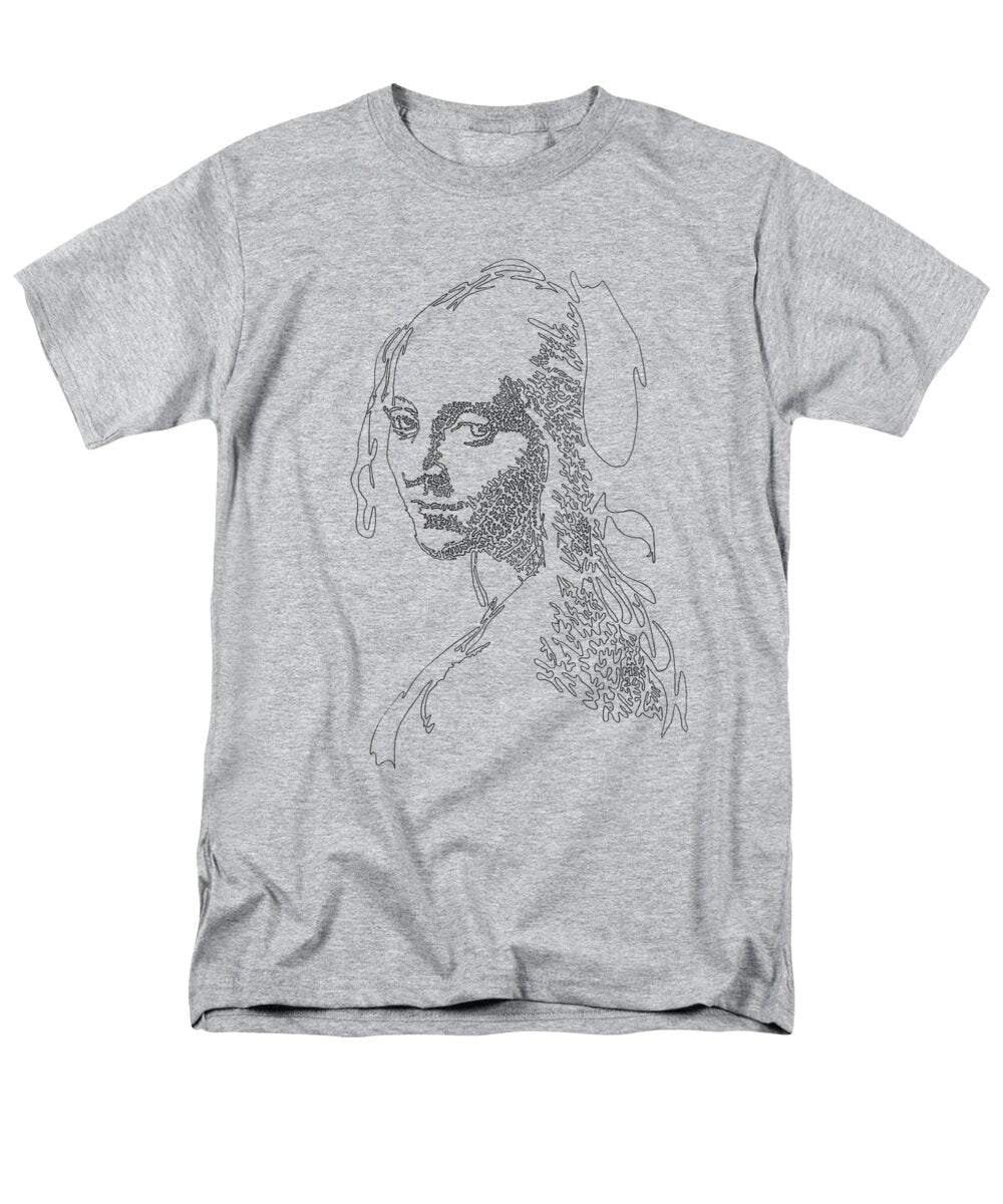 Head of a Girl - Men's T-Shirt  (Regular Fit)