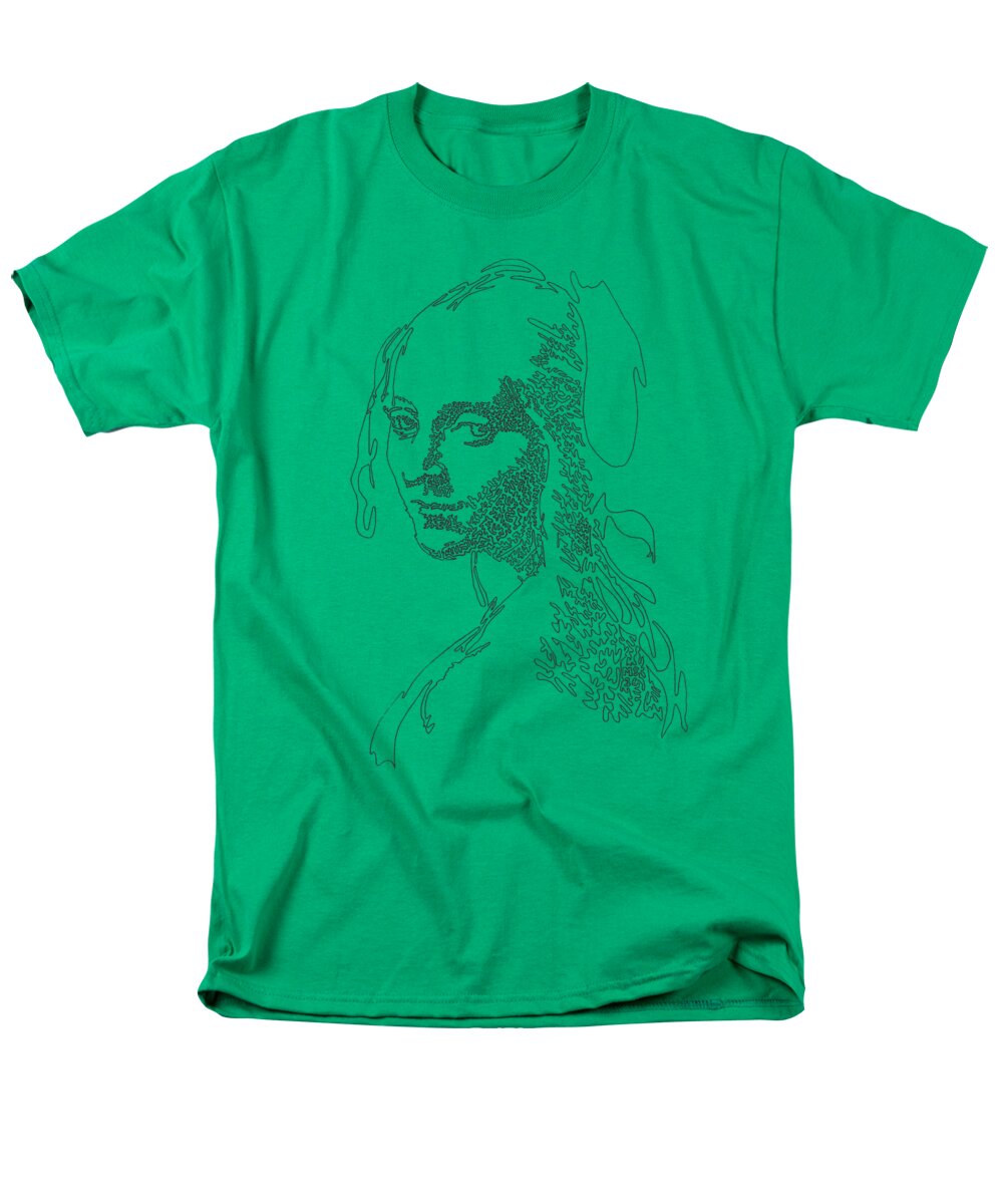 Head of a Girl - Men's T-Shirt  (Regular Fit)