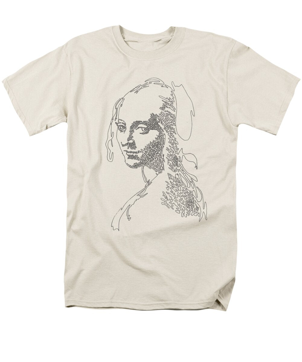 Head of a Girl - Men's T-Shirt  (Regular Fit)