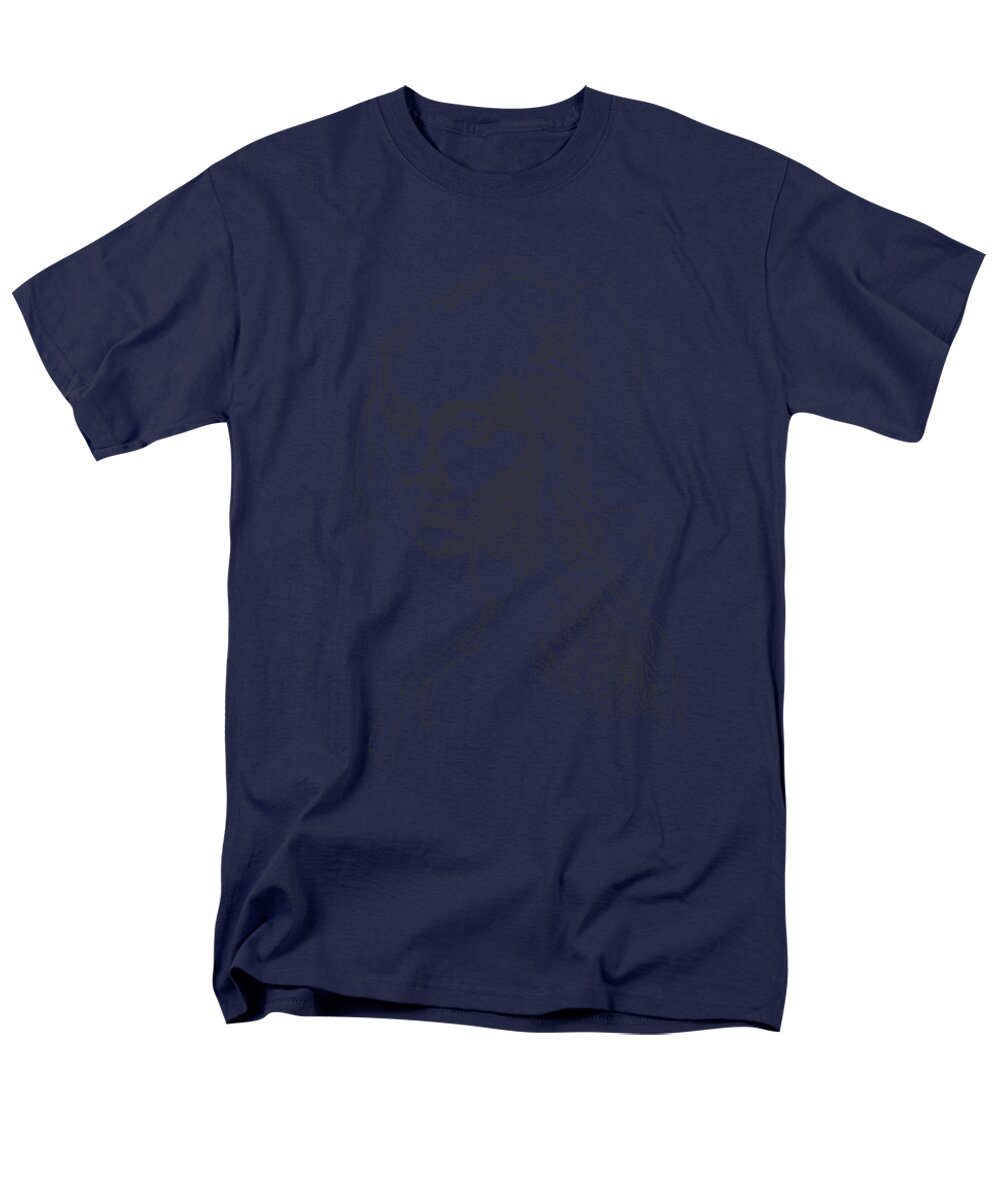 Head of a Girl - Men's T-Shirt  (Regular Fit)