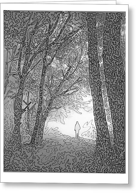 Moodscape  - Greeting Card