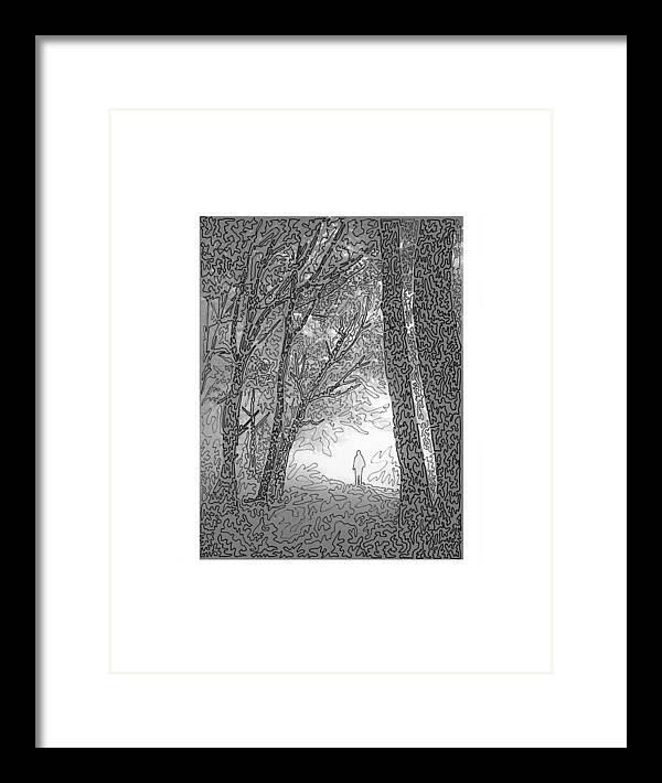 Moodscape  - Framed Print