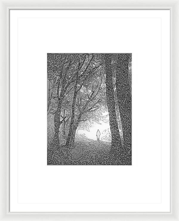 Moodscape  - Framed Print