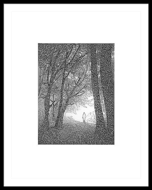 Moodscape  - Framed Print