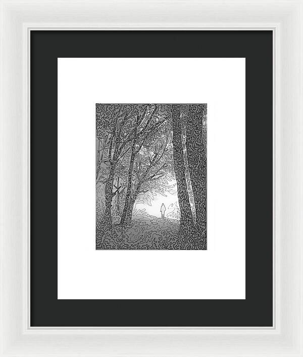 Moodscape  - Framed Print