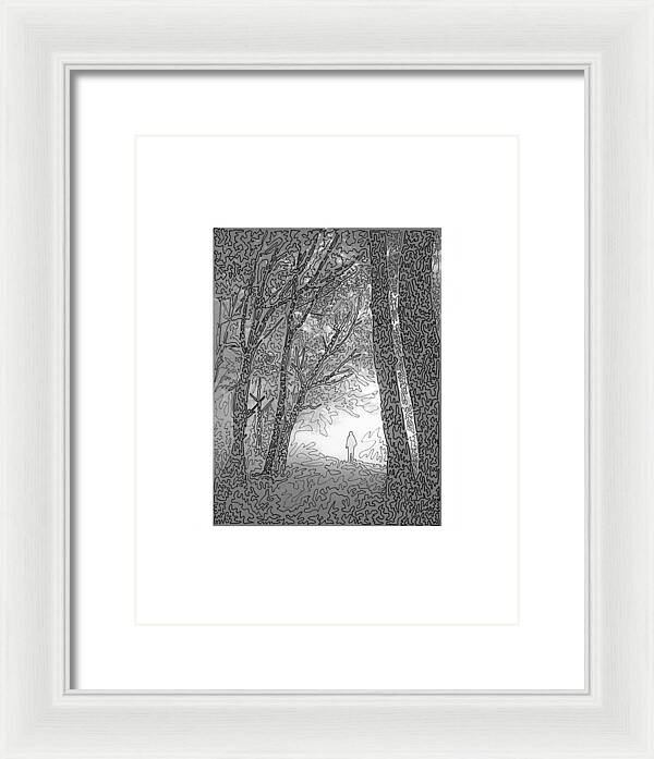 Moodscape  - Framed Print