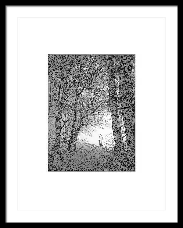 Moodscape  - Framed Print