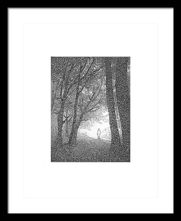 Moodscape  - Framed Print