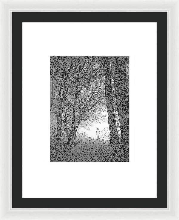 Moodscape  - Framed Print