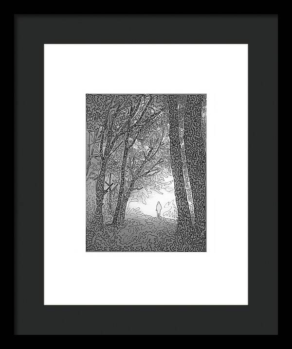 Moodscape  - Framed Print