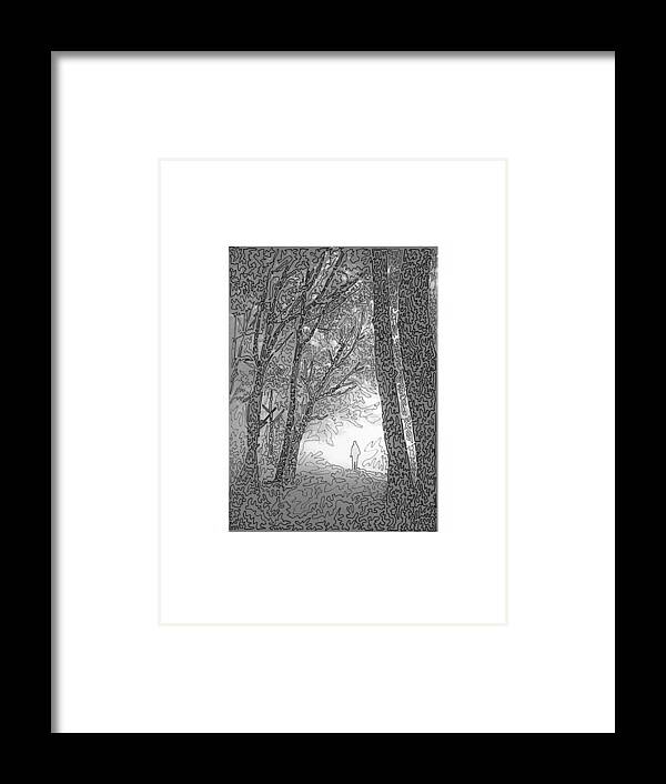 Moodscape  - Framed Print