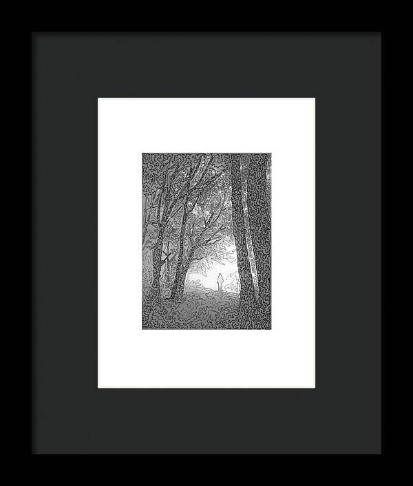 Moodscape  - Framed Print