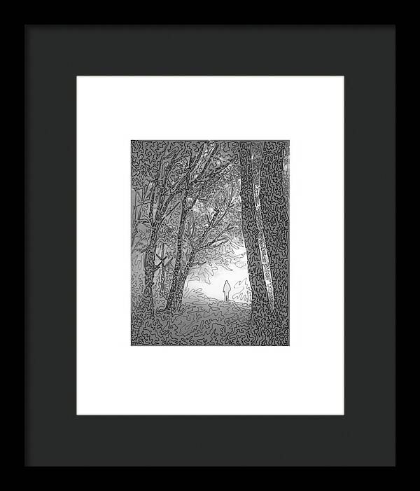 Moodscape  - Framed Print