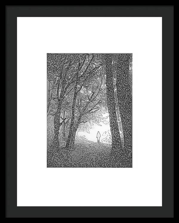 Moodscape  - Framed Print