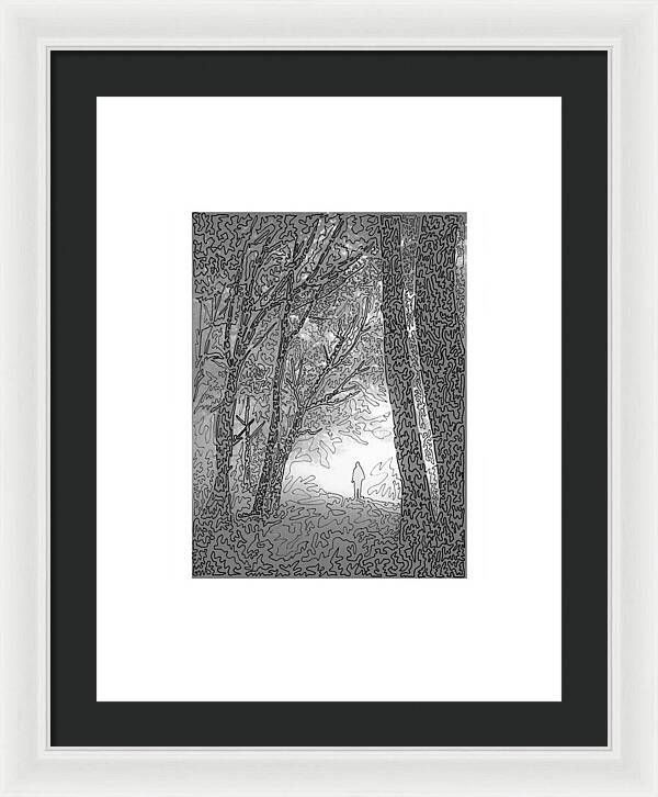 Moodscape  - Framed Print