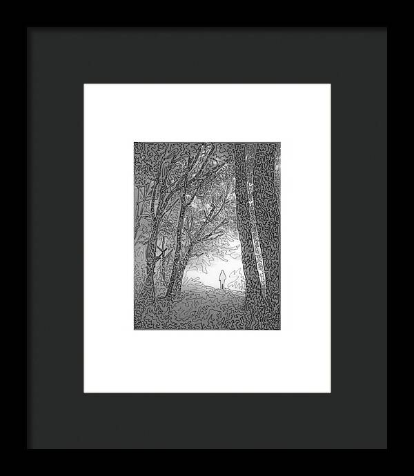 Moodscape  - Framed Print