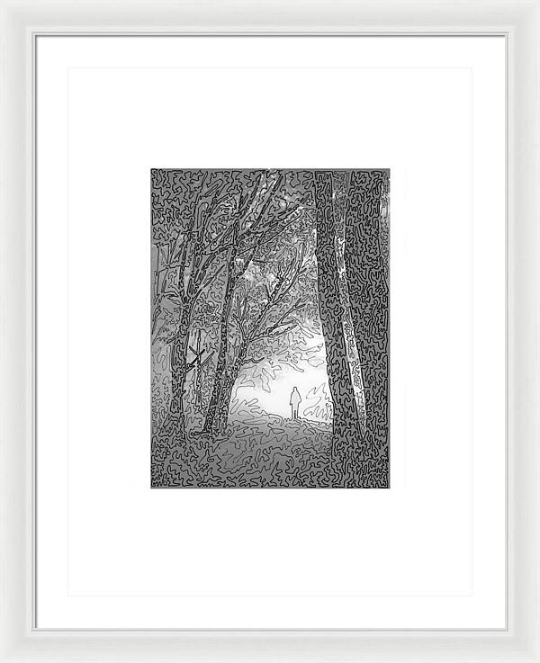 Moodscape  - Framed Print