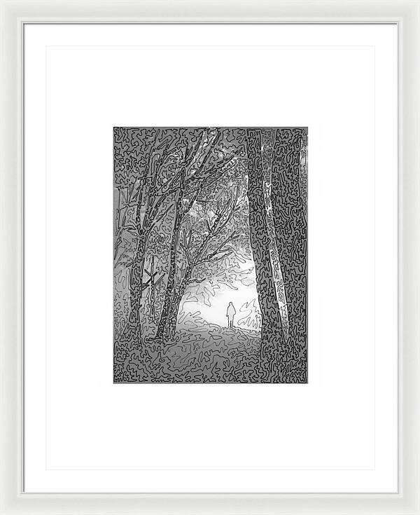 Moodscape  - Framed Print