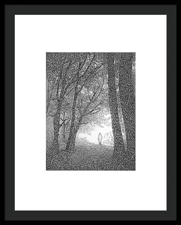 Moodscape  - Framed Print