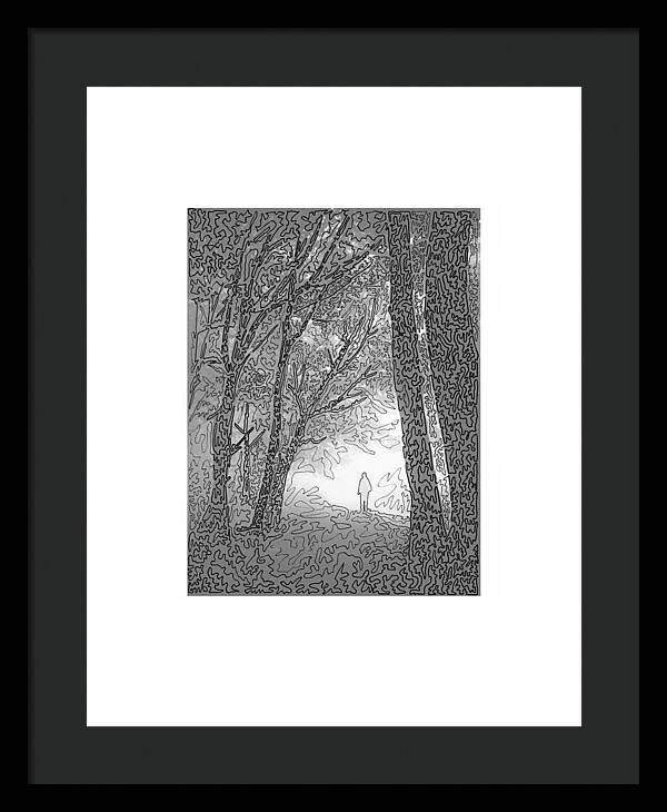 Moodscape  - Framed Print