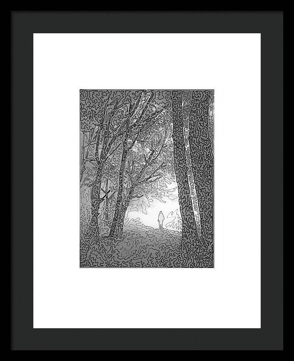 Moodscape  - Framed Print