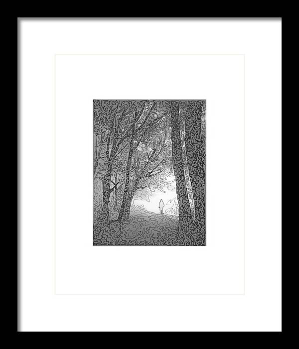 Moodscape  - Framed Print