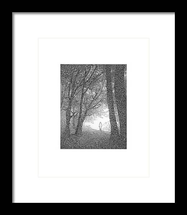 Moodscape  - Framed Print