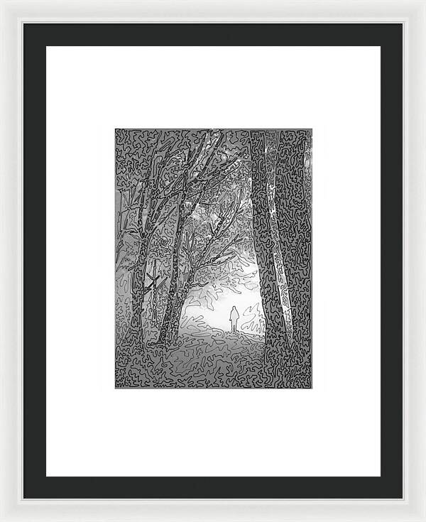 Moodscape  - Framed Print
