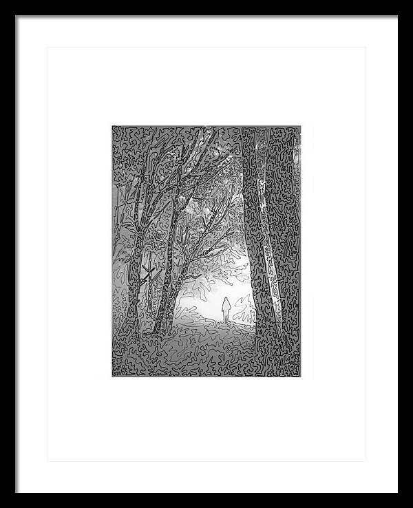 Moodscape  - Framed Print
