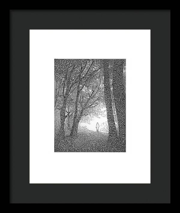 Moodscape  - Framed Print